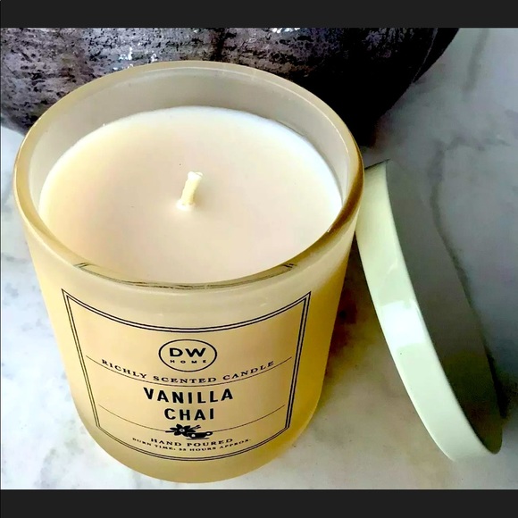 DW Home Accents Dw Home Vanilla Chai Candle Richly Scented New